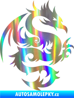 Samolepka Dragon 015 pravá Holografická