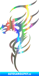 Samolepka Dragon 017 levá Holografická