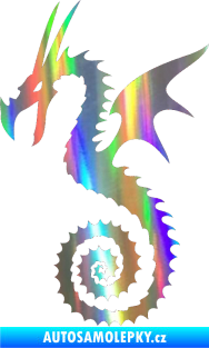 Samolepka Dragon 020 levá Holografická