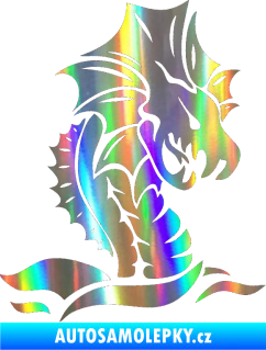 Samolepka Dragon 040 pravá Holografická