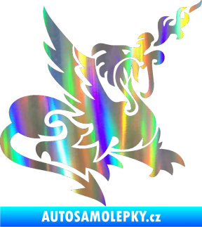 Samolepka Dragon 045 pravá Holografická