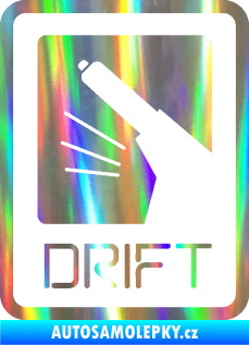 Samolepka Drift 004 Holografická