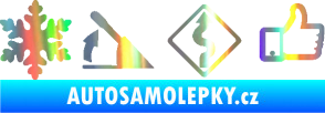 Samolepka Drift 005 Holografická