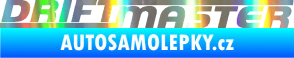 Samolepka Drift master nápis Holografická