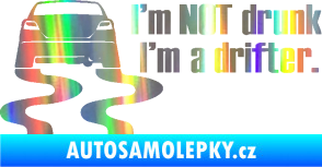 Samolepka Drifter 002 Holografická