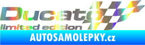 Samolepka Ducato limited edition pravá Holografická