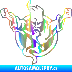 Samolepka Duch 001 levá Holografická