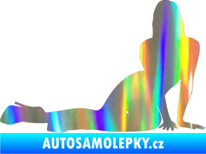 Samolepka Erotická žena 033 pravá Holografická