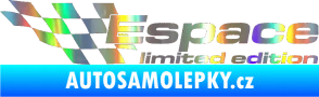 Samolepka Espace limited edition levá Holografická