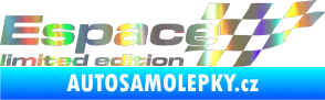 Samolepka Espace limited edition pravá Holografická