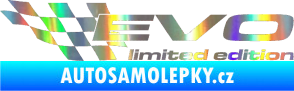 Samolepka Evo limited edition levá Holografická