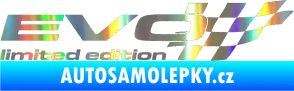 Samolepka Evo limited edition pravá Holografická