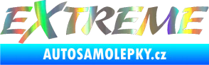 Samolepka Extreme 003 Holografická