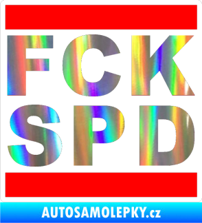 Samolepka FCK SPD Holografická
