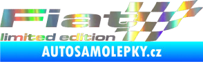 Samolepka Fiat limited edition pravá Holografická