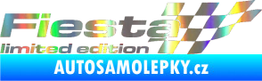 Samolepka Fiesta limited edition pravá Holografická