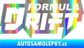 Samolepka Formula drift nápis Holografická