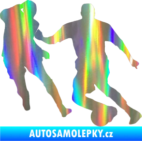 Samolepka Fotbalista 045 pravá Holografická
