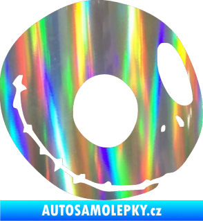 Samolepka Halloween 012 pravá Holografická