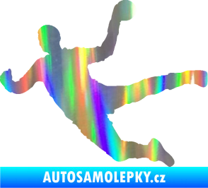 Samolepka Házená 002 levá Holografická