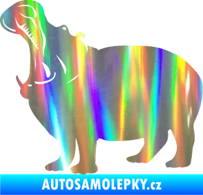 Samolepka Hroch 002 levá Holografická