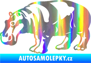 Samolepka Hroch 003 levá Holografická