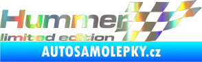 Samolepka Hummer limited edition pravá Holografická