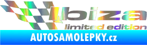Samolepka Ibiza limited edition levá Holografická