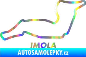 Samolepka Okruh Imola Holografická
