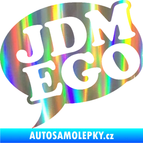 Samolepka JDM Ego Holografická