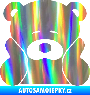 Samolepka JDM medvídek Holografická
