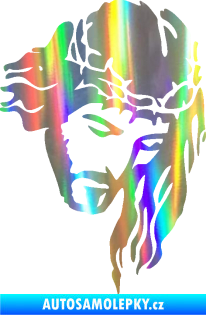 Samolepka Ježíš 003 pravá Holografická