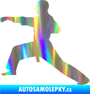 Samolepka Judo 001 levá Holografická