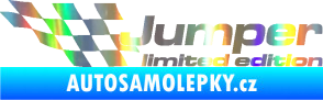 Samolepka Jumper limited edition levá Holografická