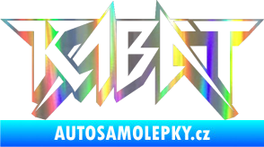 Samolepka Kabát 002 Holografická