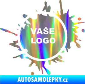 Samolepka Kaňka znak pravá Holografická