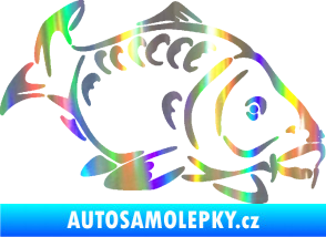 Samolepka Kapr 006 pravá Holografická