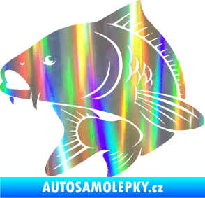 Samolepka Kapr 008 levá Holografická