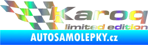 Samolepka Karoq limited edition levá Holografická