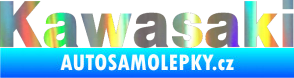 Samolepka Kawasaki Holografická