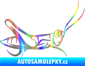 Samolepka Kobylka 001 pravá Holografická