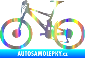 Samolepka Kolo 001 levá - (horské kolo) Holografická