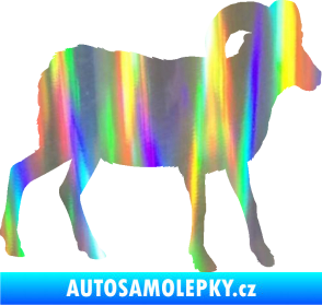 Samolepka Kozel 004 pravá Holografická