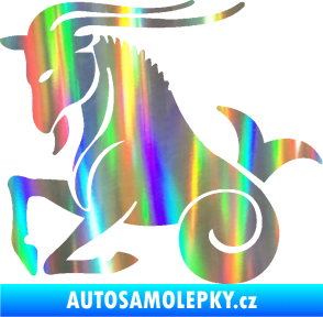 Samolepka Kozoroh 004 levá Holografická