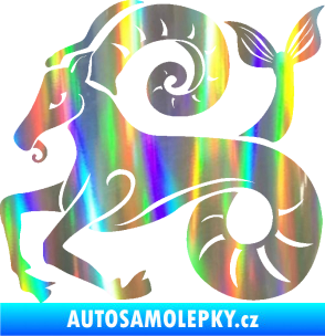 Samolepka Kozoroh 005 levá Holografická