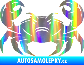 Samolepka Krab 003 Holografická
