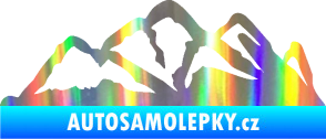 Samolepka Krajina hory 013 pravá Holografická