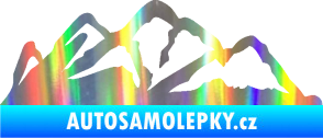 Samolepka Krajina hory 013 levá Holografická