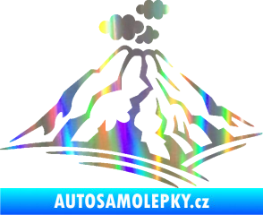 Samolepka Krajina hory 018 levá Holografická