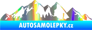 Samolepka Krajina hory 021 levá Holografická